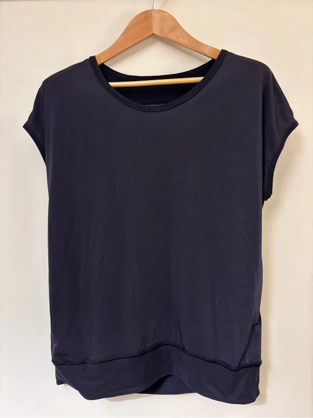 lululemon Racerback Tee Size 6 If You’re Lucky Short Sleeve Mesh Floral Athletic